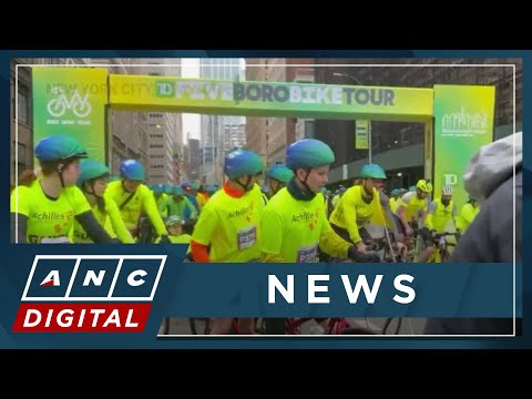 Filipino Americans advocate for active, healthy lifestyle in New York City bike tour ANC