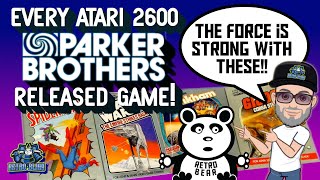 EVERY Parker Brothers Atari 2600 Released Game!
