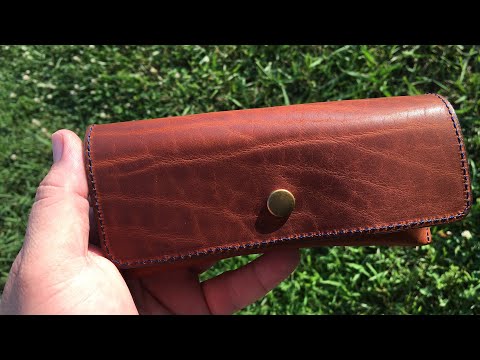 Leather eyewear case review