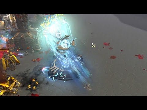 Nexus Wars 2020: Eldar vs Space Marines, 3v3, Hard AI - Warhammer 40K: Dawn Of War 3! Deathwatch Mod