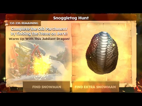 The Snoggletog Hunt is finished | Dragons Rise of Berk #294