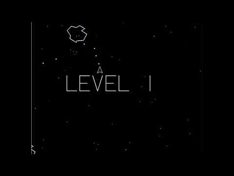 Asteroids Python Clone Gameplay