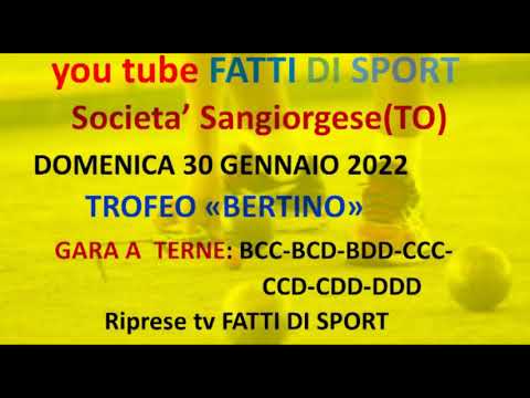 Bocce : Trofeo Bertino - Bocciodromo San Giorgio Canavese (TO) - 30 Gennaio 2022