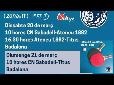 RESUMEN:  C.N. Sabadell vs Ateneu 1882 PARTE2 20/03/2021