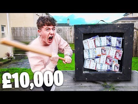 Destroy The Unbreakable Box, Win £10,000 - IMPOSSIBLE CHALLENGE!!! Video