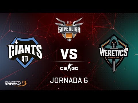 GIANTS GAMING VS TEAM HERETICS - Mapa 2 - Jornada 6 - #SuperligaorangeCSGO6