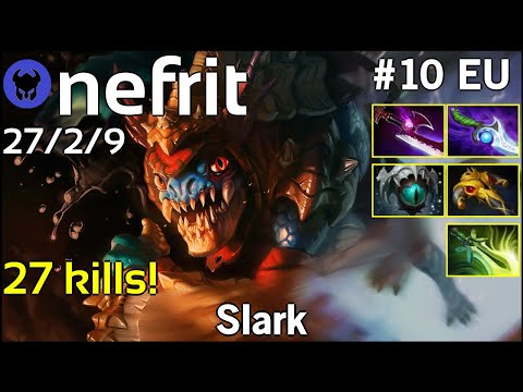 27 kills! nefrit [FCDB] plays Slark!!! Dota 2 7.20