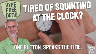 Stop Guessing the Time - Atomic Watch That Speaks It