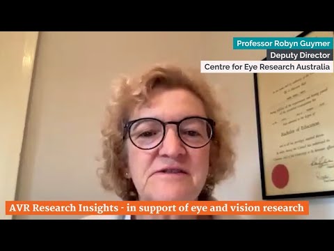 Professor Robyn Guymer - AVR Insights