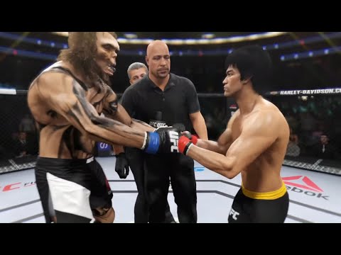 Bruce Lee vs. Baba Yaga - EA Sports UFC 2 - Dragon Fights 🐉