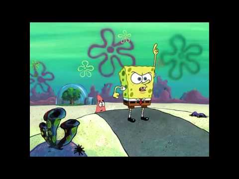 Spongebob Squarepants: 'Let's use the secret entrance!'