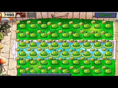 Plants Vs Zombies - Last Stand Successfully Defends 5 Flags Cabbage—pult Gameplay!!!