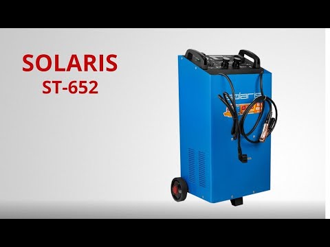 фото пускозарядное устройство solaris st-652 (12 в / 24 в, макс.пуск.ток 650 а, таймер) пусковое зарядное 0