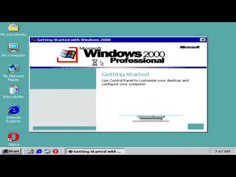 Uninstalling all drivers on Windows 2000.
