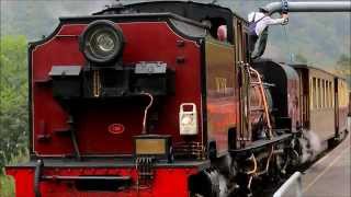 preview picture of video 'Welsh Highland Railway - Beddgelert Station'