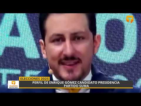 Perfil de Enrique Gómez Candidato presidencia Partido SUMA