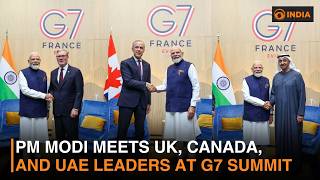 PM Modi meets UK, Canada, and UAE leaders at G7 Summit & more news | DD India Live | 11 PM IST