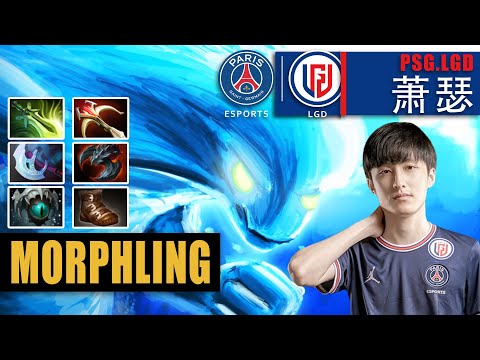 Morphling Safelane | PSG.LGD.Ame | CHINA CARRY GOD SIGNATURE MORPHLING | 7.31d Gameplay Highlights