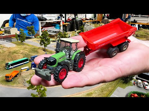 INSANE Micro Scale Trucks! 1/87 RC Tractor, RC Excavators! RC Trucks!