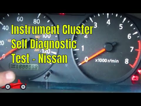 Kombiinstrument (Tachometer und Anzeigen) Selbstdiagnose für Nissan