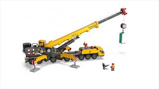 LEGO® City 60409 Žlutý pojízdný stavební jeřáb