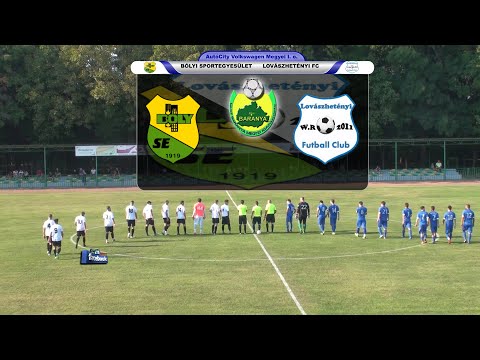 BÓLYI SPORTEGYESÜLET - LOVÁSZHETÉNYI FC     0 - 2   (0 - 1)