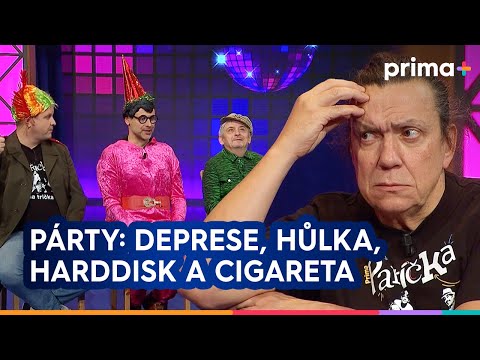 Partička: Párty: Deprese, kouzelná hůlka, externí harddisk a elektronická cigareta