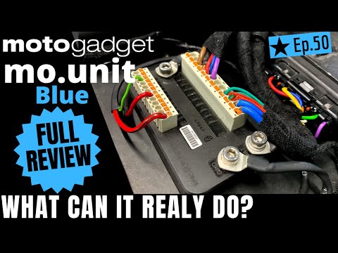 Motogadget ★ Mo.unit Blue, Full Review | WHAT CAN IT REALLY DO? - CB750 Cafe Racer