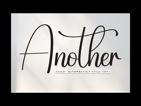 Another | Elevate Your Designs with Unique Typography Styles