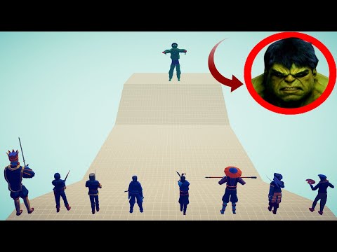HULK vs EVERY FACTION - Totally Accurate Battle Simulator TABS