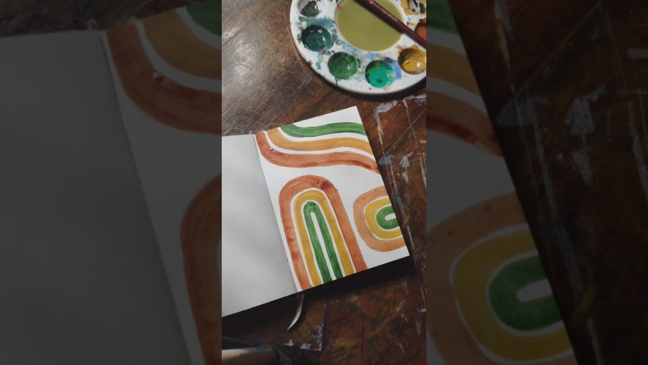 Painting for Absolute beginners 😍 #shorts #painting #easy #beginnerfriendly #art #explore #trending