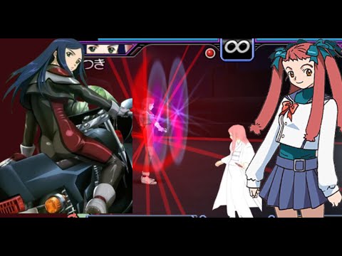 Natsuki Kuga VS Shiho Munakata - Mai Hime Senretsu! Gameplay