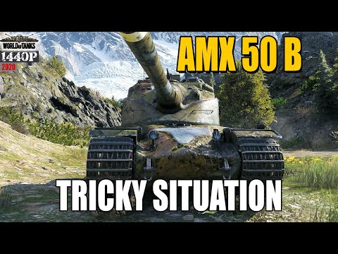 AMX 50 B: Tricky situation