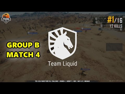 Team Liquid mxey, Clib, Jeemzz & ibiza - PSL Season 7 PUBG FALL CHALLENGE - Group B - Match 4