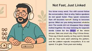 Why You Cannot Understand Native Speakers Even When You Know The Words