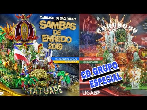 CD SAMBAS DE ENREDO 2019 (COMPLETO) São Paulo GRUPO ESPECIAL