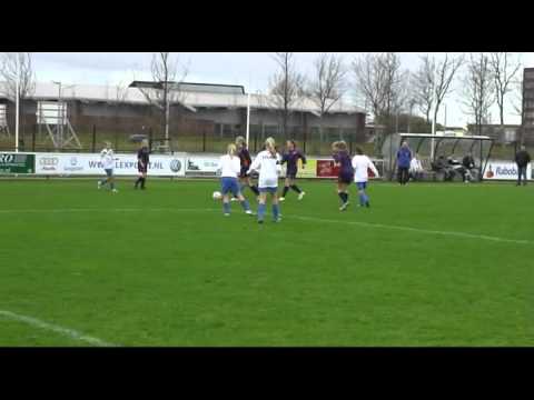 Meisjes D1 Fc VVC  Nieuw vennep kampioen