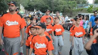 preview picture of video 'Desfile Inaguracion Pequenas Ligas Sabana Grande 2015'