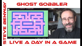 Ghost Gobbler on Oric / Live a day in a game