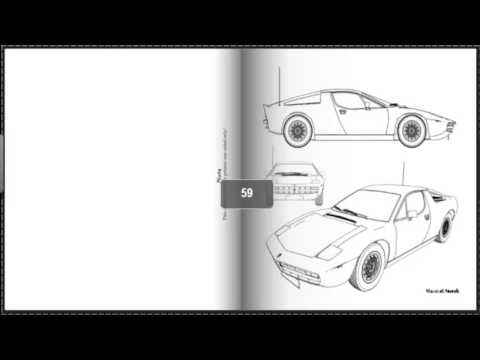 Coloring Book Classy Cars