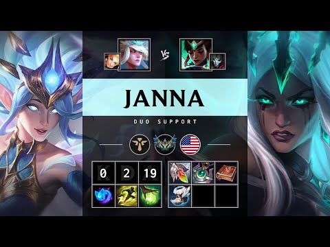 Janna Support vs Karma - NA Challenger Patch 25.17