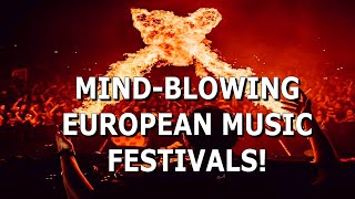 Top MUSIC FESTIVALS in Europe 2020