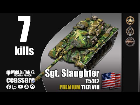 Sgt. Slaughter T54E2 / WoT Console / PS5 / Xbox Series X / 1080p60 HDR
