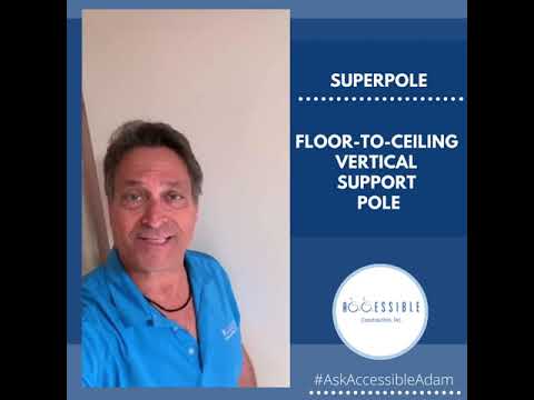 Floor-to-ceiling Vertical Super Pole - Accessible Construction