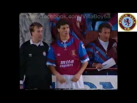 Aston Villa 2 Ipswich Town 2 - Coca Cola Cup 4th Rd - 2nd Dec 1992