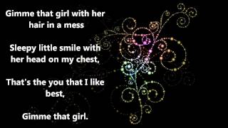 Gimme That Girl - Joe Nichols (Lyrics)