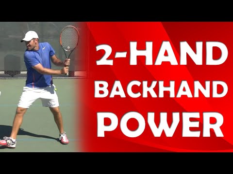 More Two-Hand Backhand Power | POWER GENERATORS