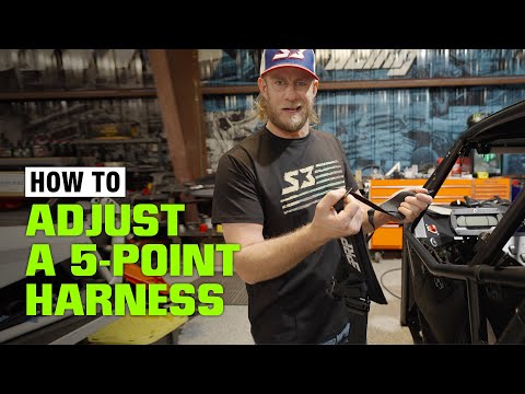 How to Adjust a 5-Point Racing Harness