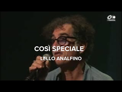 Lello Analfino - Così Speciale [Live in Bruxelles]
