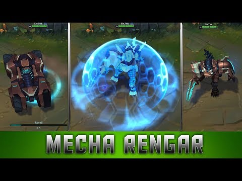 Mecha Rengar Skin Spotloght [Salz Elo]
